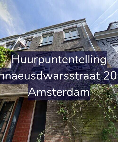 Foto gevel Huurpuntentelling voor Linnaeusdwarsstraat 20-E, Amsterdam