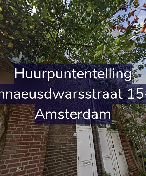 Foto gevel Huurpuntentelling voor Linnaeusdwarsstraat 15-A, Amsterdam