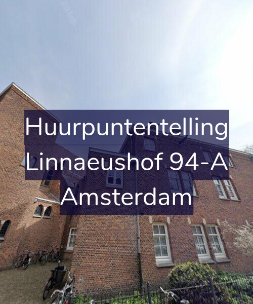 Foto gevel Huurpuntentelling voor Linnaeushof 94-A, Amsterdam
