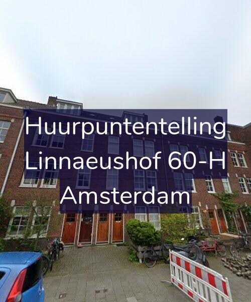 Foto gevel Huurpuntentelling voor Linnaeushof 60-H, Amsterdam