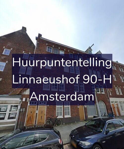 Foto gevel Huurpuntentelling voor Linnaeushof 90-H, Amsterdam