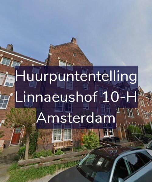 Foto gevel Huurpuntentelling voor Linnaeushof 10-H, Amsterdam