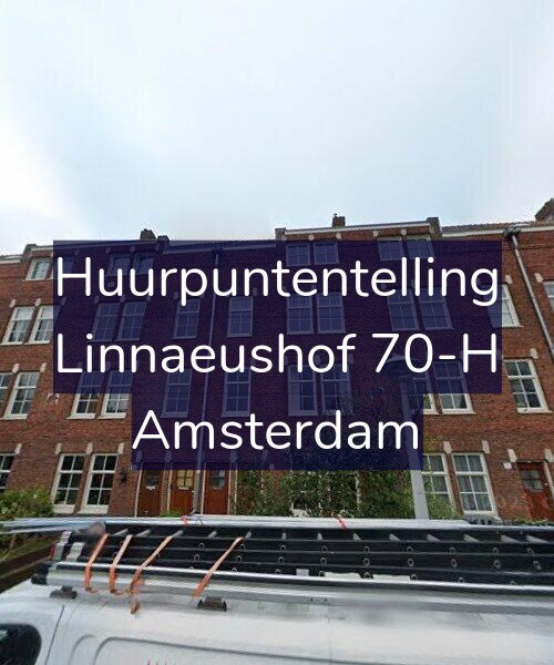 Foto gevel Huurpuntentelling voor Linnaeushof 70-H, Amsterdam