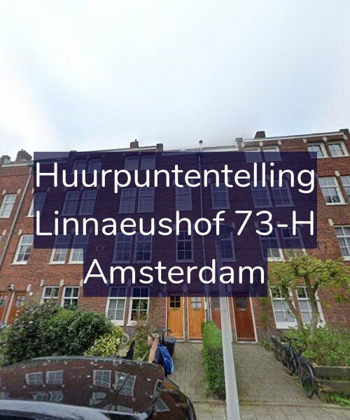 Foto gevel Huurpuntentelling voor Linnaeushof 73-H, Amsterdam