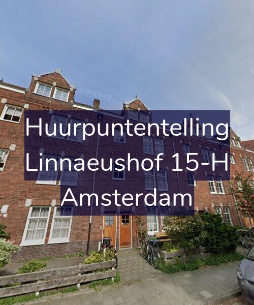 Foto gevel Huurpuntentelling voor Linnaeushof 15-H, Amsterdam