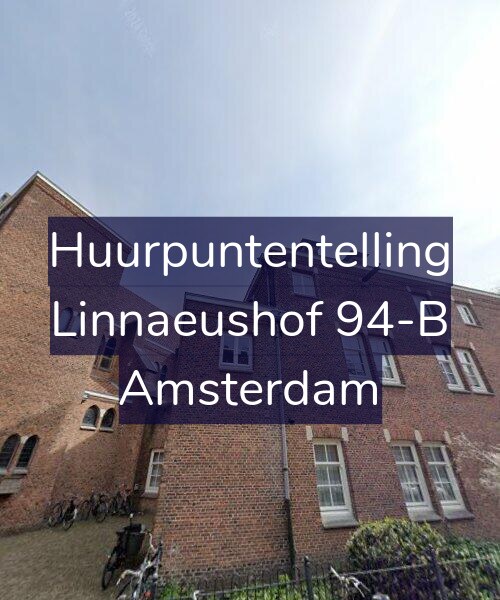 Foto gevel Huurpuntentelling voor Linnaeushof 94-B, Amsterdam