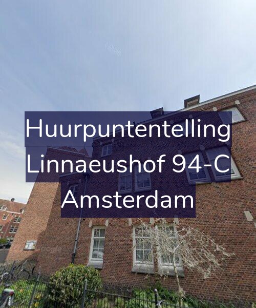 Foto gevel Huurpuntentelling voor Linnaeushof 94-C, Amsterdam