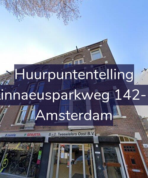 Foto gevel Huurpuntentelling voor Linnaeusparkweg 142-1, Amsterdam