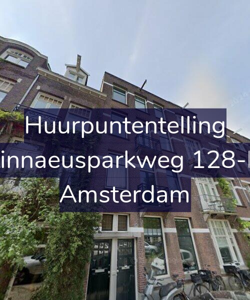 Foto gevel Huurpuntentelling voor Linnaeusparkweg 128-B, Amsterdam