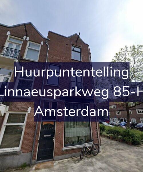 Foto gevel Huurpuntentelling voor Linnaeusparkweg 85-H, Amsterdam