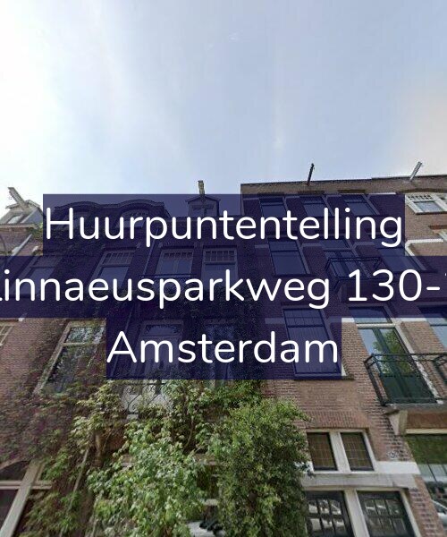 Foto gevel Huurpuntentelling voor Linnaeusparkweg 130-2, Amsterdam