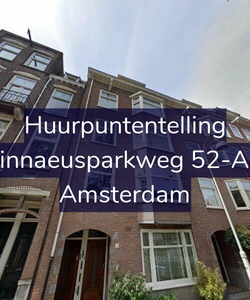 Foto gevel Huurpuntentelling voor Linnaeusparkweg 52-A3, Amsterdam