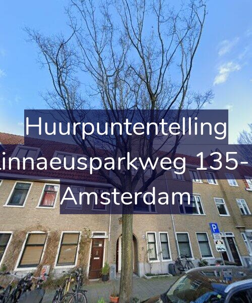 Foto gevel Huurpuntentelling voor Linnaeusparkweg 135-1, Amsterdam