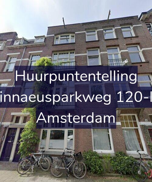 Foto gevel Huurpuntentelling voor Linnaeusparkweg 120-H, Amsterdam