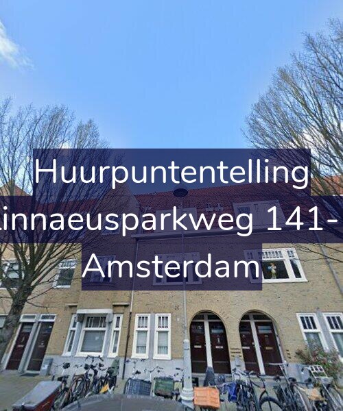 Foto gevel Huurpuntentelling voor Linnaeusparkweg 141-1, Amsterdam