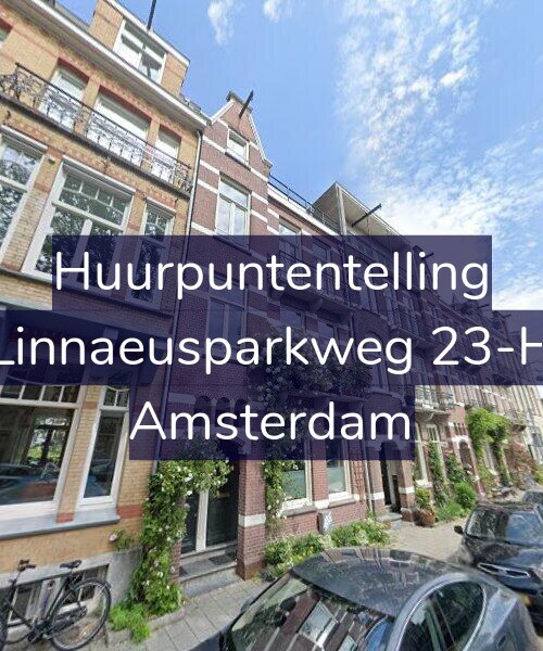 Foto gevel Huurpuntentelling voor Linnaeusparkweg 23-H, Amsterdam