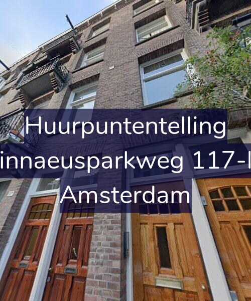 Foto gevel Huurpuntentelling voor Linnaeusparkweg 117-H, Amsterdam