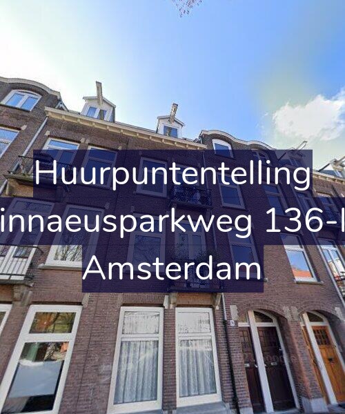 Foto gevel Huurpuntentelling voor Linnaeusparkweg 136-H, Amsterdam