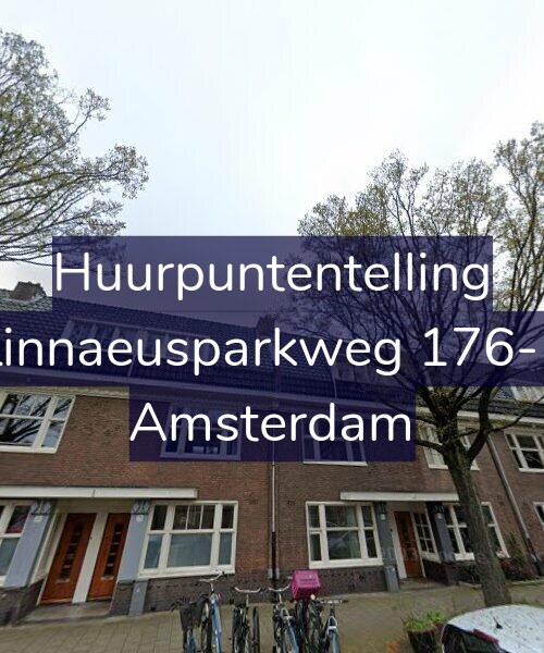 Foto gevel Huurpuntentelling voor Linnaeusparkweg 176-1, Amsterdam