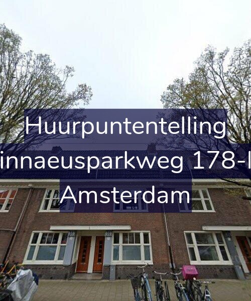 Foto gevel Huurpuntentelling voor Linnaeusparkweg 178-H, Amsterdam
