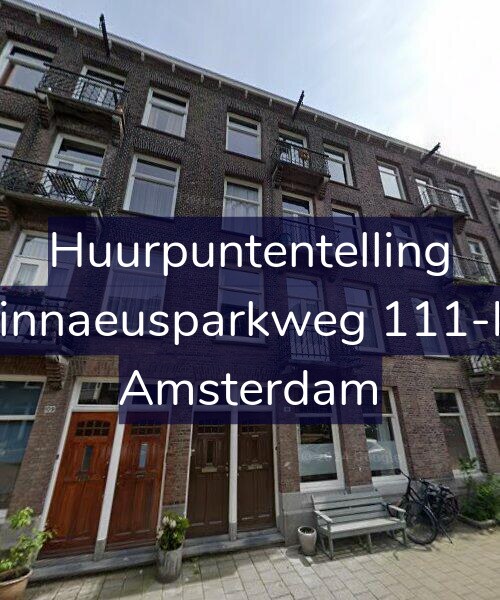 Foto gevel Huurpuntentelling voor Linnaeusparkweg 111-H, Amsterdam