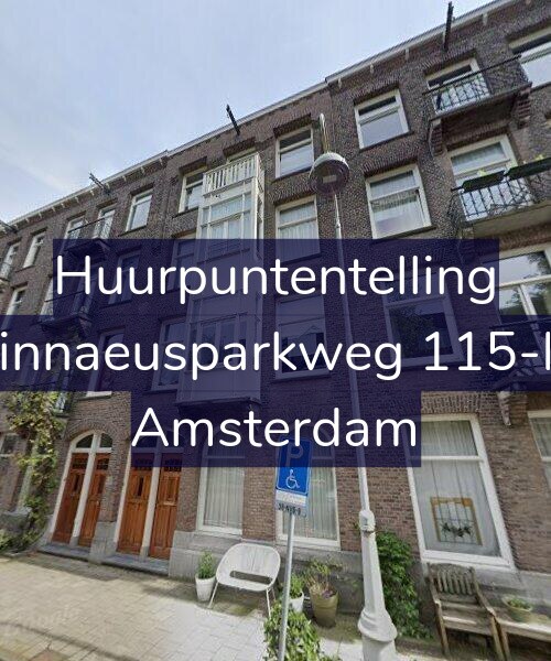 Foto gevel Huurpuntentelling voor Linnaeusparkweg 115-H, Amsterdam
