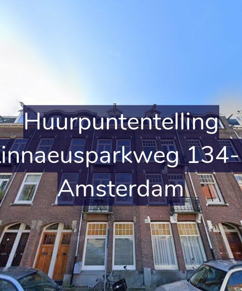 Foto gevel Huurpuntentelling voor Linnaeusparkweg 134-1, Amsterdam
