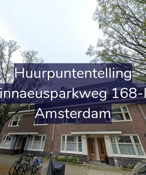 Foto gevel Huurpuntentelling voor Linnaeusparkweg 168-H, Amsterdam