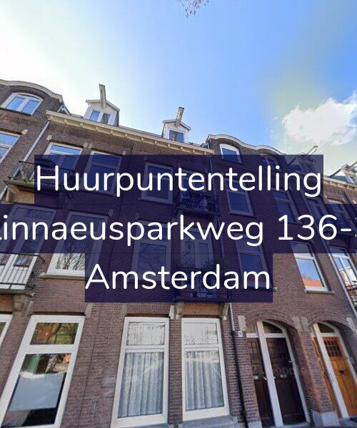 Foto gevel Huurpuntentelling voor Linnaeusparkweg 136-3, Amsterdam
