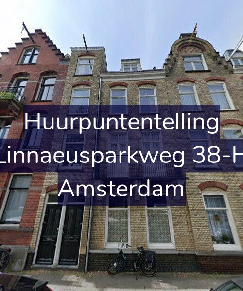 Foto gevel Huurpuntentelling voor Linnaeusparkweg 38-H, Amsterdam