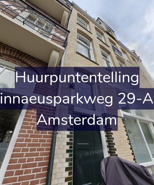 Foto gevel Huurpuntentelling voor Linnaeusparkweg 29-A1, Amsterdam
