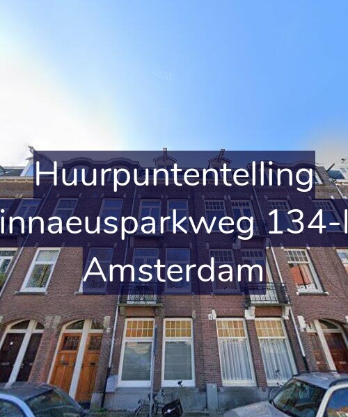 Foto gevel Huurpuntentelling voor Linnaeusparkweg 134-H, Amsterdam