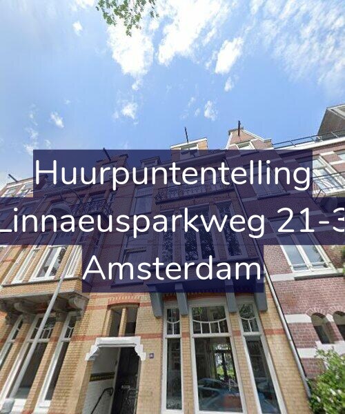 Foto gevel Huurpuntentelling voor Linnaeusparkweg 21-3, Amsterdam