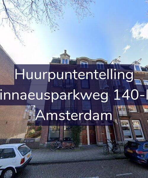 Foto gevel Huurpuntentelling voor Linnaeusparkweg 140-H, Amsterdam
