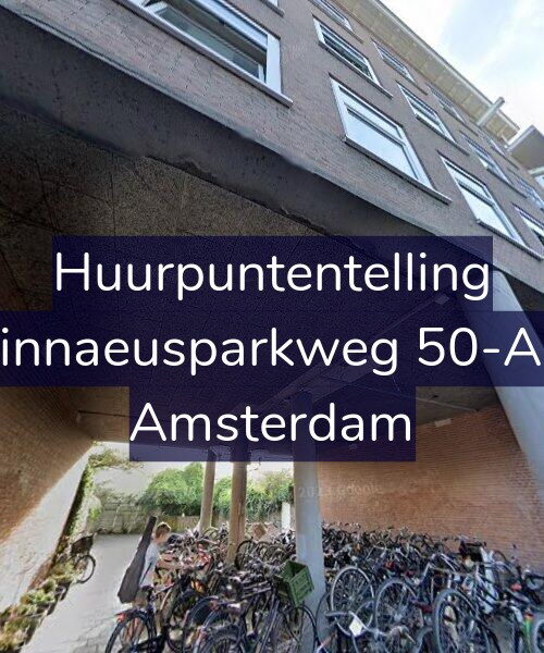 Foto gevel Huurpuntentelling voor Linnaeusparkweg 50-A3, Amsterdam