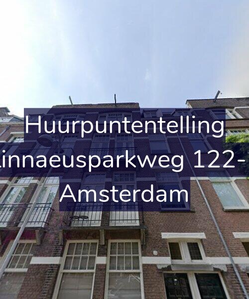 Foto gevel Huurpuntentelling voor Linnaeusparkweg 122-2, Amsterdam