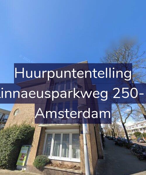 Foto gevel Huurpuntentelling voor Linnaeusparkweg 250-1, Amsterdam