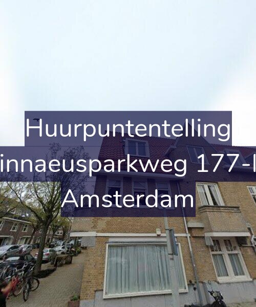 Foto gevel Huurpuntentelling voor Linnaeusparkweg 177-H, Amsterdam