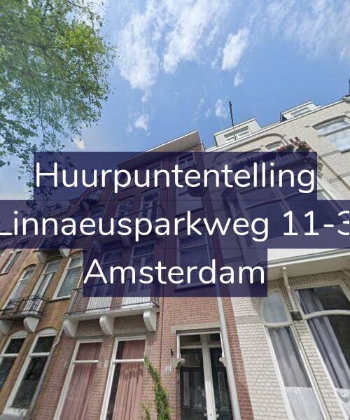 Foto gevel Huurpuntentelling voor Linnaeusparkweg 11-3, Amsterdam