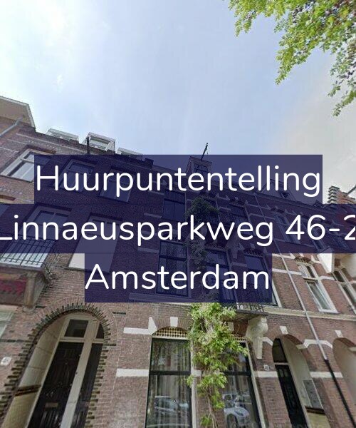 Foto gevel Huurpuntentelling voor Linnaeusparkweg 46-2, Amsterdam