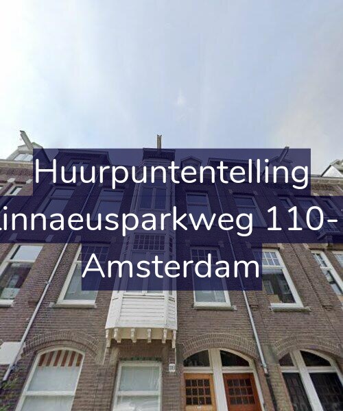 Foto gevel Huurpuntentelling voor Linnaeusparkweg 110-2, Amsterdam