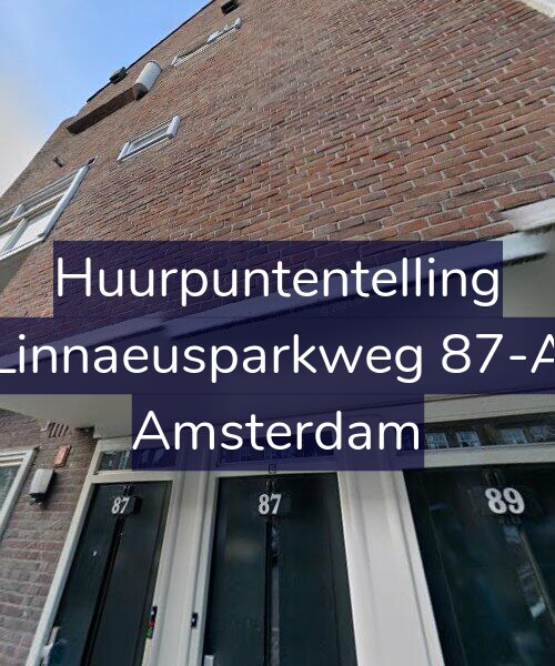 Foto gevel Huurpuntentelling voor Linnaeusparkweg 87-A, Amsterdam