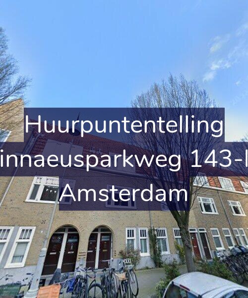 Foto gevel Huurpuntentelling voor Linnaeusparkweg 143-H, Amsterdam