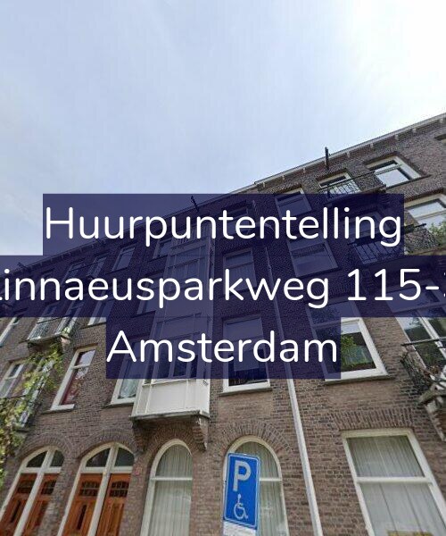 Foto gevel Huurpuntentelling voor Linnaeusparkweg 115-3, Amsterdam