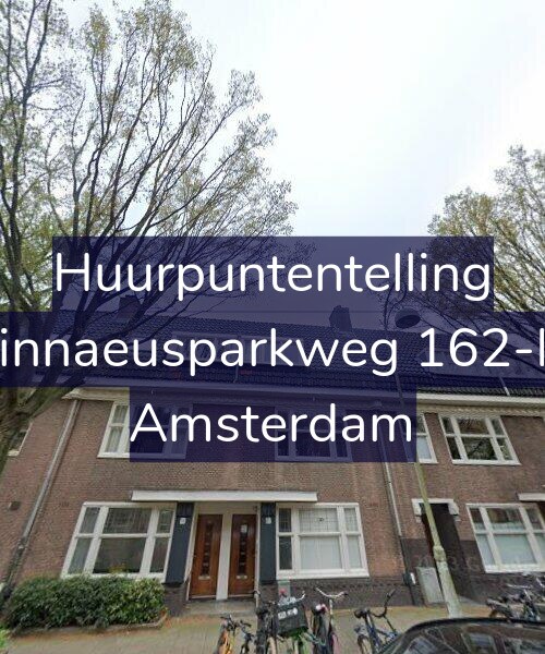 Foto gevel Huurpuntentelling voor Linnaeusparkweg 162-H, Amsterdam