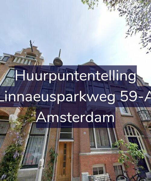 Foto gevel Huurpuntentelling voor Linnaeusparkweg 59-A, Amsterdam