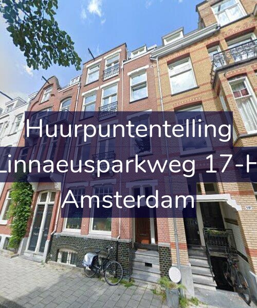 Foto gevel Huurpuntentelling voor Linnaeusparkweg 17-H, Amsterdam