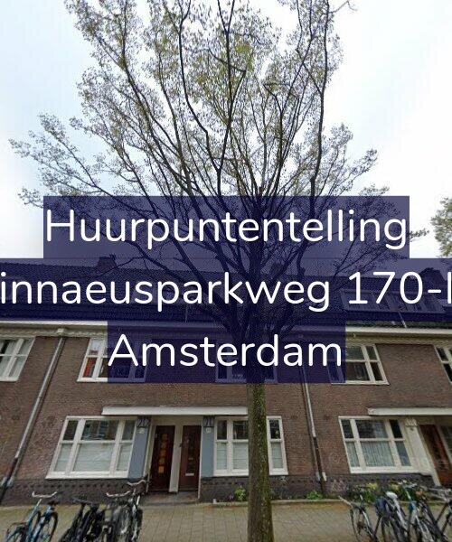 Foto gevel Huurpuntentelling voor Linnaeusparkweg 170-H, Amsterdam