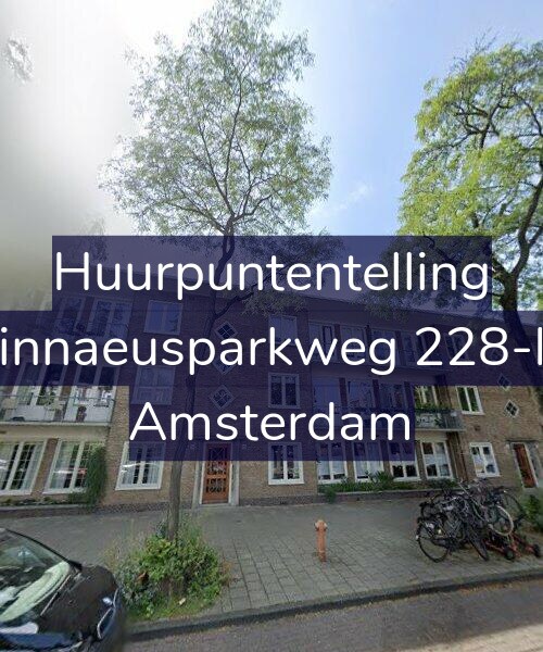 Foto gevel Huurpuntentelling voor Linnaeusparkweg 228-H, Amsterdam