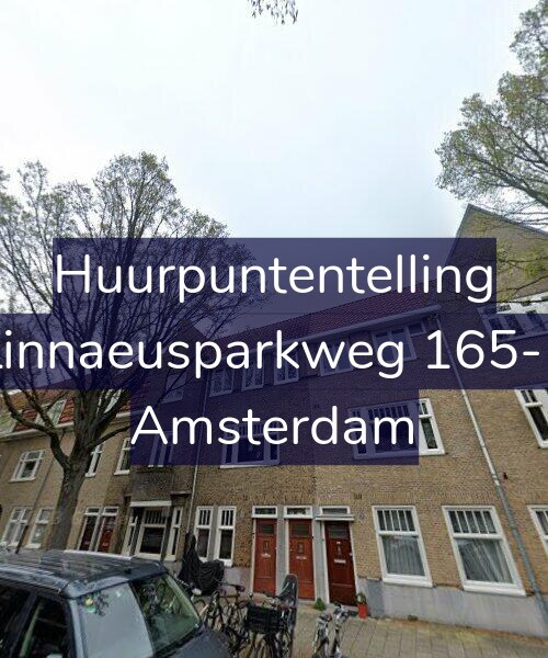 Foto gevel Huurpuntentelling voor Linnaeusparkweg 165-1, Amsterdam